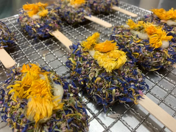 Friandises-pour-lapins-glace-florale